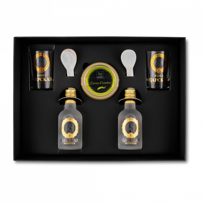 Coffret Caviar-Vodka 'Caviar Osciètre