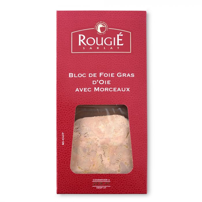 Bloc de Foie Gras d'Oie avec Morceaux - 80 g