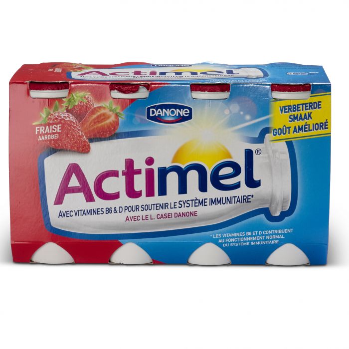 Actimel Fraise - 8x100 ml