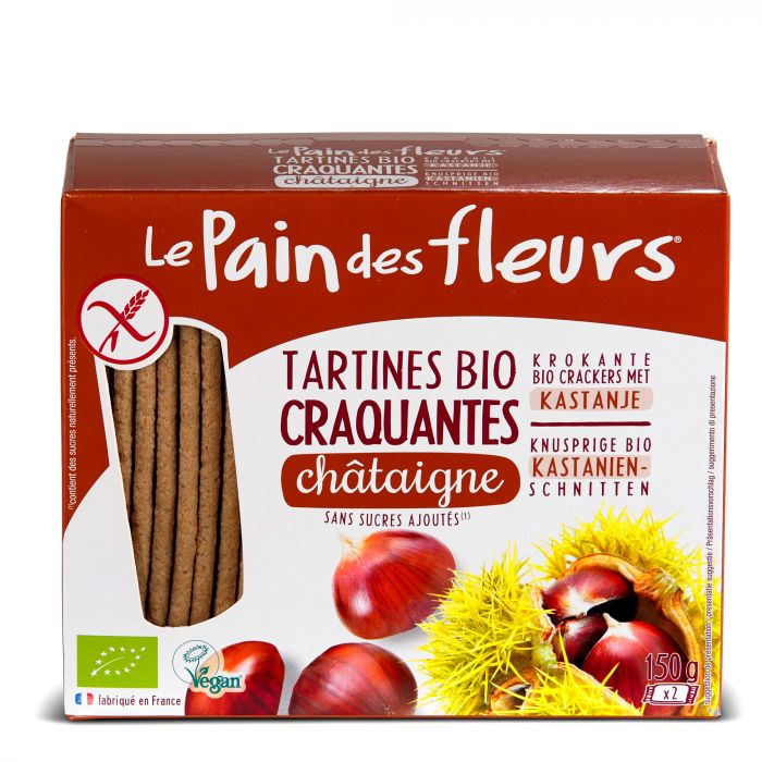 Tartines craquantes à la noisette BIO Le pain des fleurs 150g