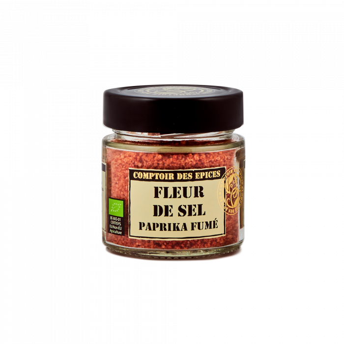 Fleur de sel au paprika fumé de Messolongi 170g – kipiadi