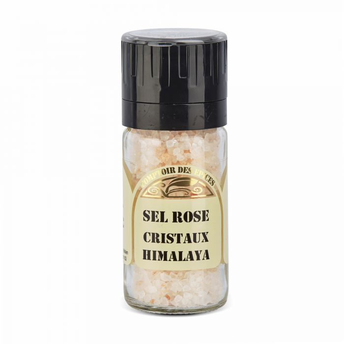 Sel rose de l'Himalaya - pot en verre de 95 g : Epices et sels bio LA  PLANTE alimentation bio - botanic®