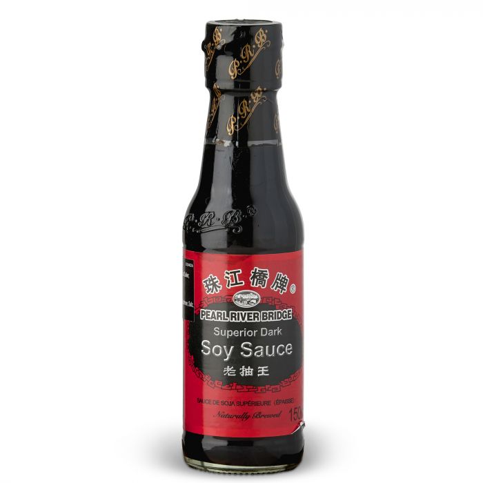 Bottle of dark soy sauce