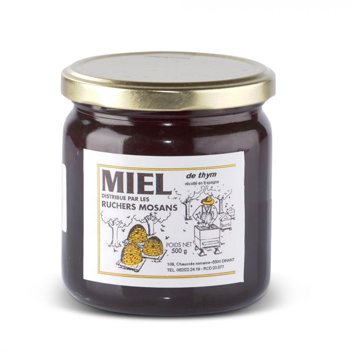 Miel de Thym 500gr Terres de Miel bio