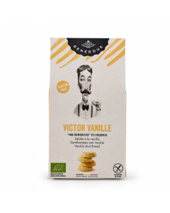 Bio Zandkoekjes 'Victor Vanille' - 120 g