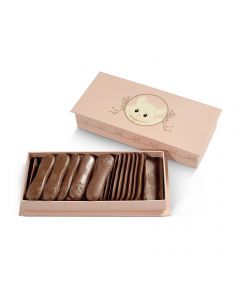 Coffret Rose, Langues de Chat Chocolat au Lait - 150 g