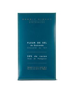 Chocolat au Lait 50 % Fleur de Sel de Guérande - 60 g