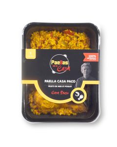 Paella Fruits de Mer et Poulet - 550 g