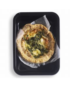 Quiche Spinazie, Pijnboompitten en Geitenkaas