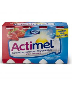 Actimel Fraise - 8x100 ml 