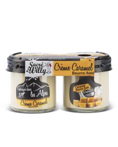 Karamelcrème Gezouten Boter - 2 x 125 g