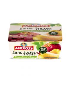 Puree Appelen Peren - 4 x 100 g