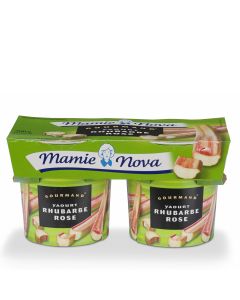 Yoghurt Roze Rabarber - 2 x 150 g