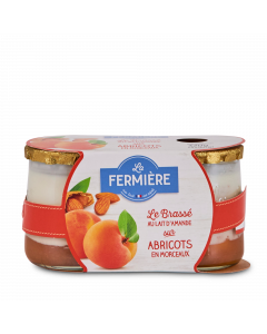 Abrikozen & Amandelmelk Yoghurt - 2 x 160 g