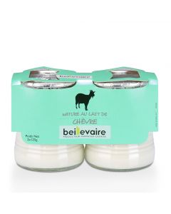 Yaourt au Lait de Chèvre - 2 x 125 g