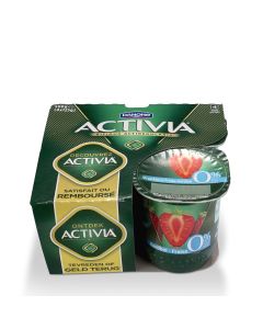 Activia 0% Fraise - 4 x 125 g