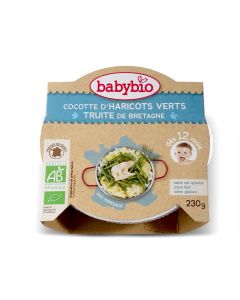 Babymaaltijd Groene Groenten met Forel - 230 g