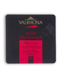 Vierkantjes van Pure Chocolade Guanaja 70% Cacao - 90 g