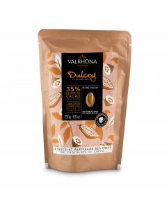 Blonde chocoladebonen Dulcey 35% - 250 g