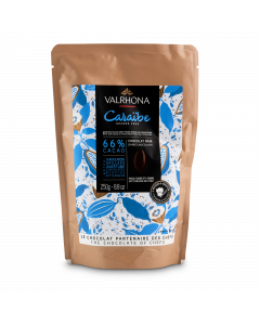 Fèves Chocolat Noir Caraïbe 66% - 250 g