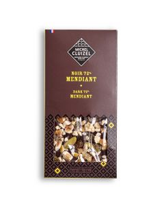 Zwarte Chocolade Mendiant - 70 g