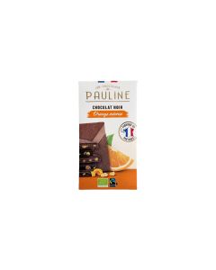 Chocolat Noir & Oranges Confites - 80gr