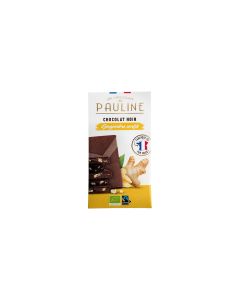 Chocolat Noir & Gingembre BIO - 80gr