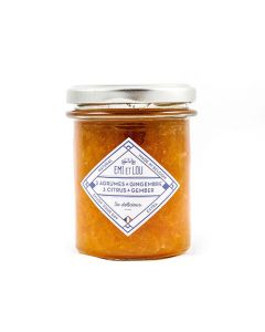 Confiture aux 3 Agrûmes et Gingembre - 215 g