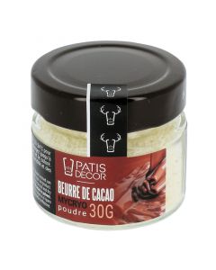 Beurre de cacao mycryo en poudre 30 g