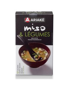 Soupe Miso et Légumes (3 sachets x 11 g) - 33 g