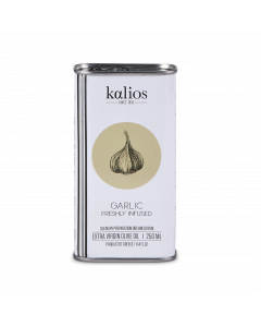 Extra Vierge Olijfolie met Verse Knoflook - 250 ml