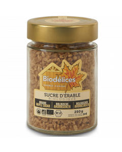 Sucre Pépite d'Érable Biologique - 250 g