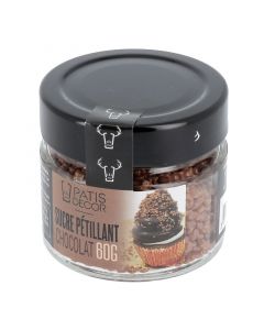 Sucre pétillant chocolat 60 g