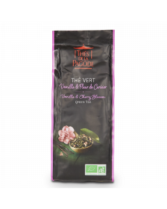 Bio Groene Thee met Vanille en Kersenboombloem - 100 g