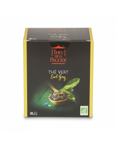 Thé Vert Bio Earl Grey - 20 sachets