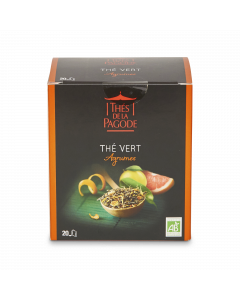 Thé Vert Bio Agrumes - 20 sachets