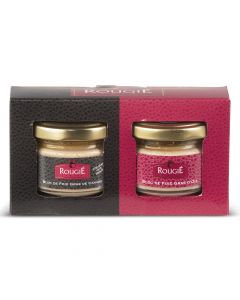 Duo de Foie Gras de Canard Porto & Armagnac - 2 x 50 g