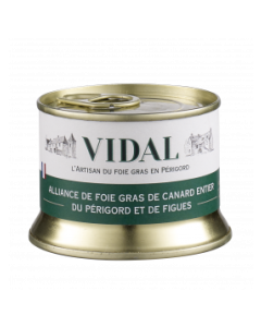 Hele Eendenfoiegras uit de Périgord met Vijgen – 130 g