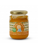 Verse Biopuree Zoete Aardappelen, Wortelen & Knolselderij - 240 g