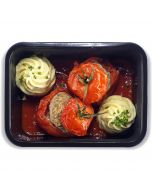 Tomate Farcie "Campagne" et Purée de Pomme de Terre