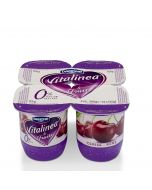Vitalinea 0% Cerise - 4 x 125 g