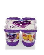 Vitalinea 0% Pêche - 4 x 125 g