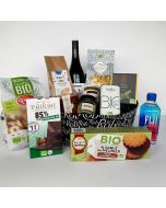 Geschenkmand 'Lekker Bio'