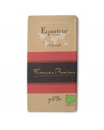 Tablette Chocolat Noir Bio 75% - Equateur Arriba - 100 g
