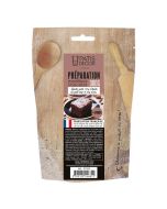 Bereiding voor chocolade-moelleux 300 g.