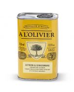 Huile d'Olive Vierge Extra au Citron & Gingembre - 25 cl
