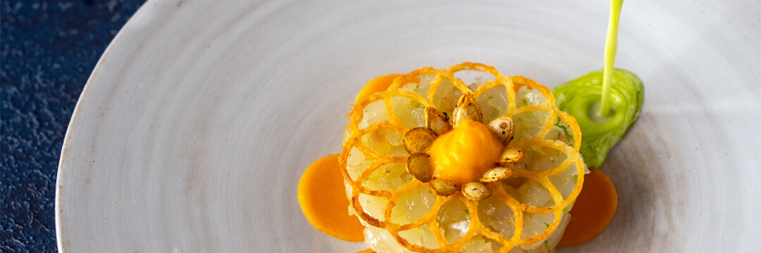 Tartare de Merlan et Butternut