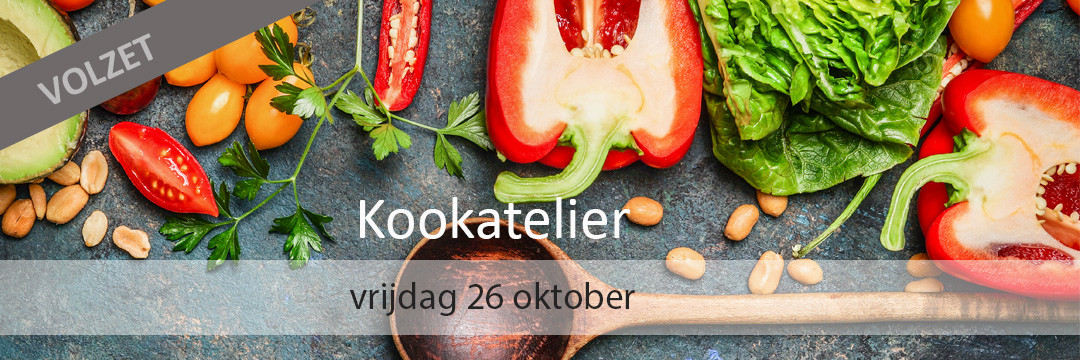 Kookatelier 26 oktober 2018  