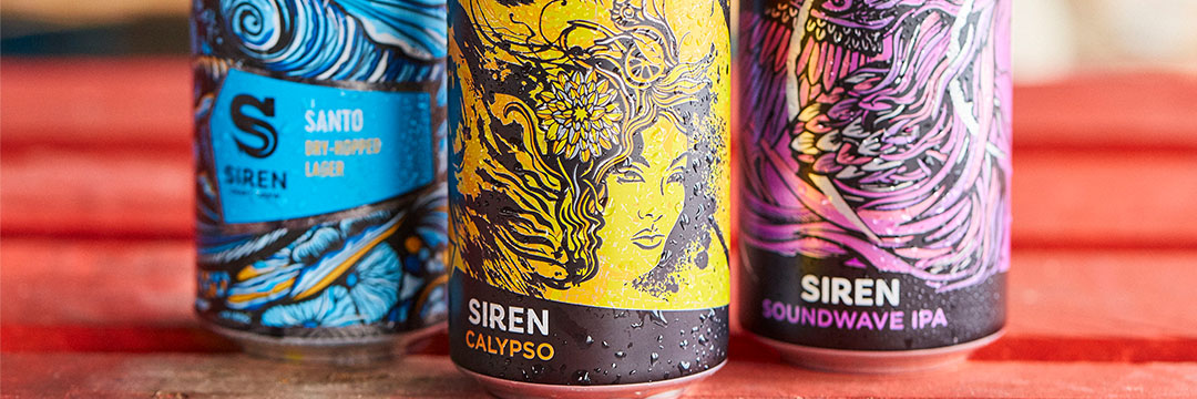 Blikjes bier van de Engelse brouwerij Siren: so fresh