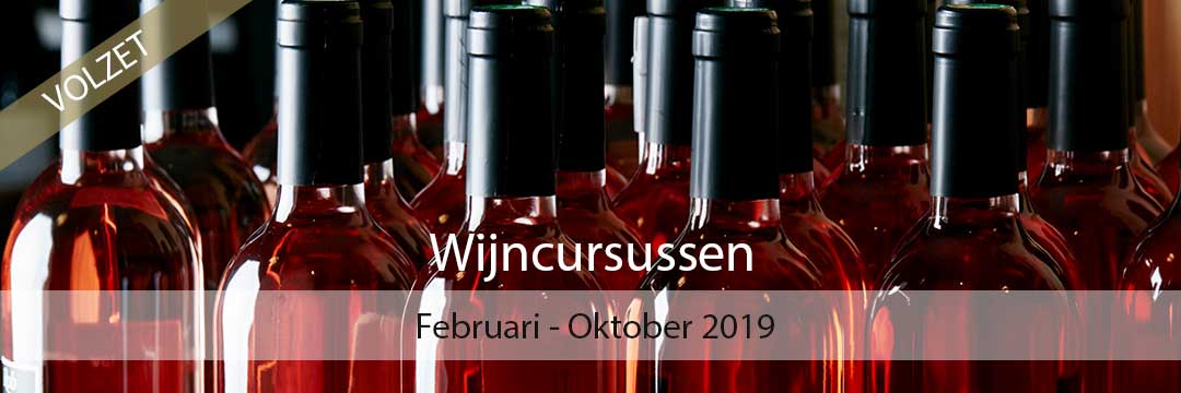 Wijncursussen - Seizoen 2019 